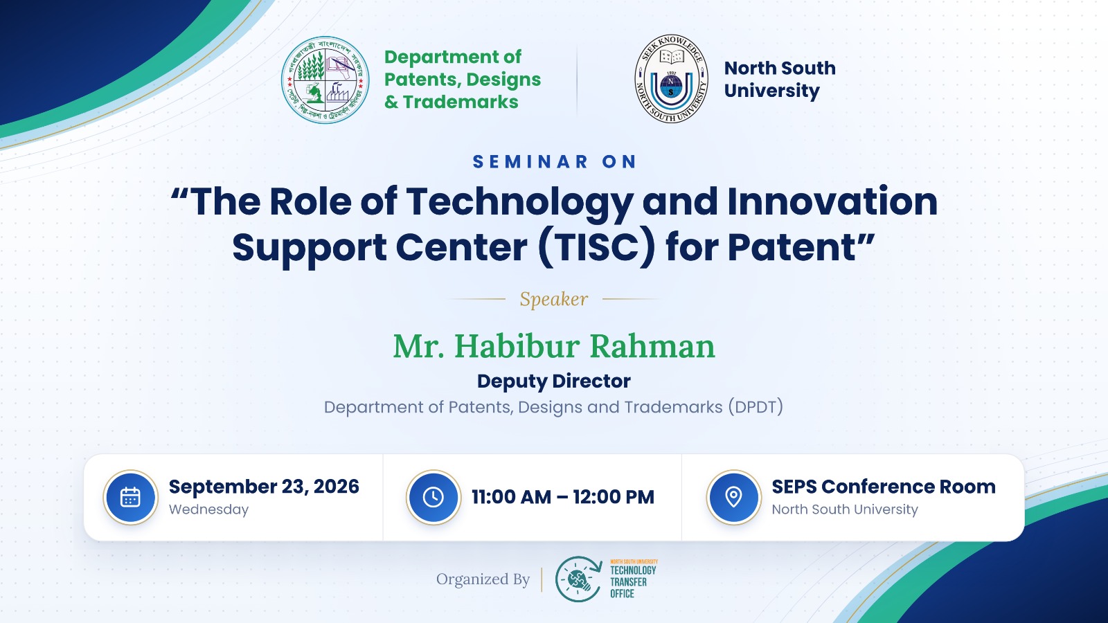 The Role of Technology and Innovation Support Center (TISC) for Patent